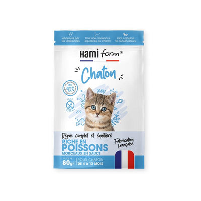 HAMIFORM Pack Repas Complet Poisson Chaton 10x85g
