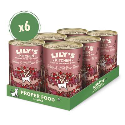 LILY'S KITCHEN Venison & Wild Boar Terrine Adulte 400g