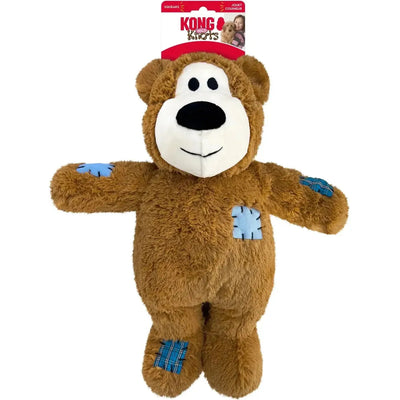 KONG Wild Knots Bear Jumbo Jouet en Peluche Géant pour Chien