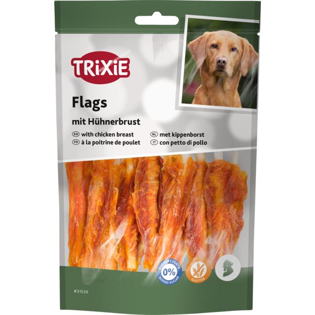TRIXIE Flags à la poitrine de poulet 100 g