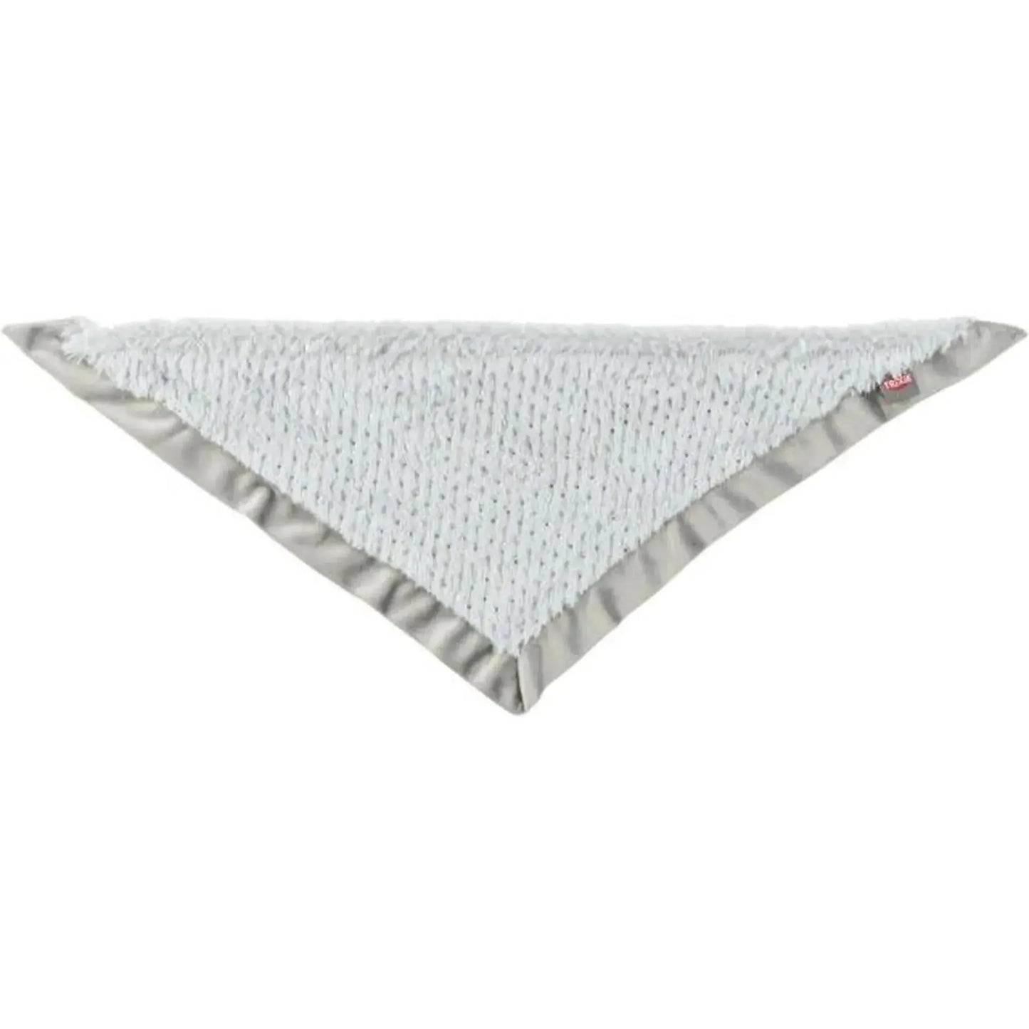 Foulard de Noël en Peluche – 55 cm (Gris)