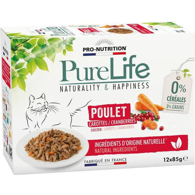PURE LIFE Chat Wet Poulet 12x85g
