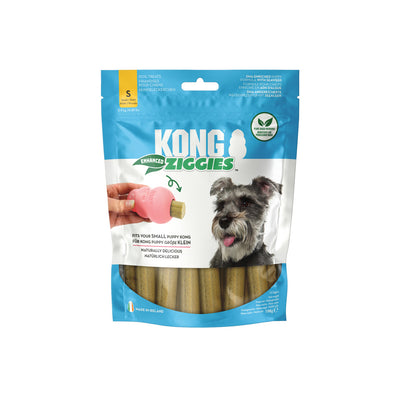 KONG Ziggies Enhanced Bâtonnets Végétaliens pour Chien Adulte Enrichis en Algues 198g ou 227g
