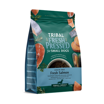 TRIBAL FRESH PRESSED Adult Small Breed Salmon Saumon
