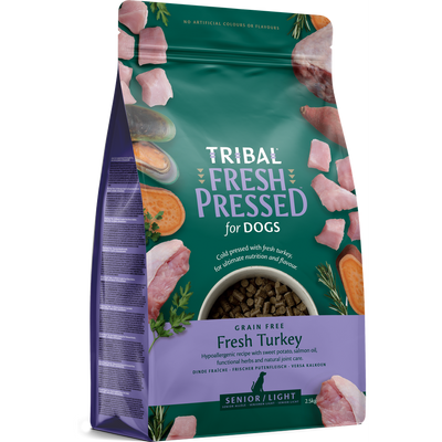 TRIBAL Fresh Pressed Senior/Light Turkey Dinde