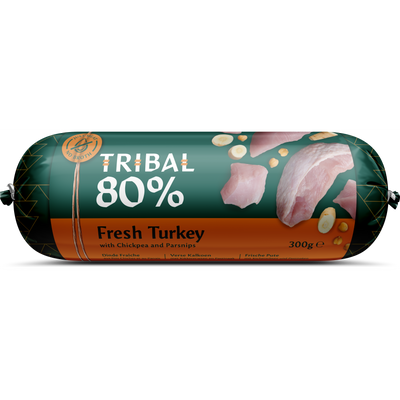 TRIBAL Dog Sausage 80% Turkey 300g