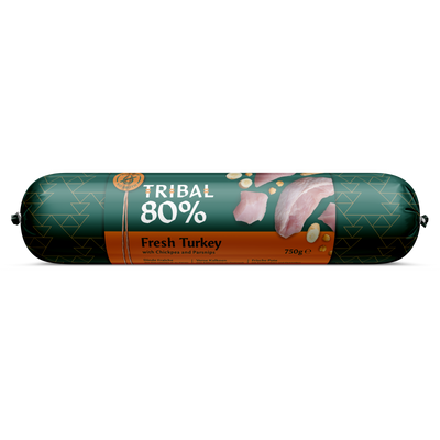 TRIBAL Dog Sausage 80% Turkey 750g