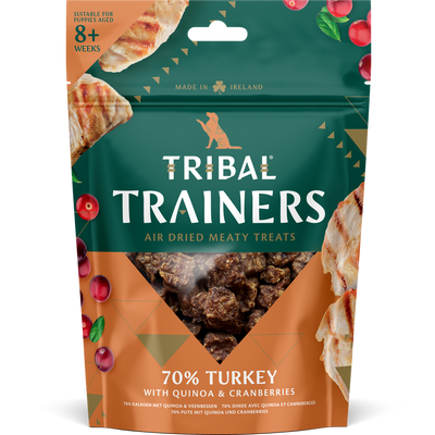 TRIBAL TRAINERS Turkey & Cranberry 80g