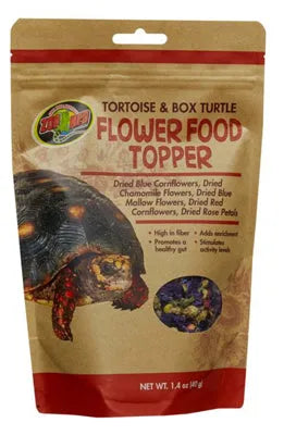 FLOWER FOOD TOPPER 40grs tortues terrestres