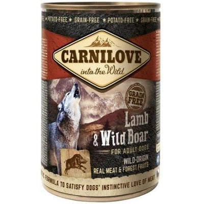 CARNILOVE Adult Chien Agneau & Sanglier Sauvage 400g
