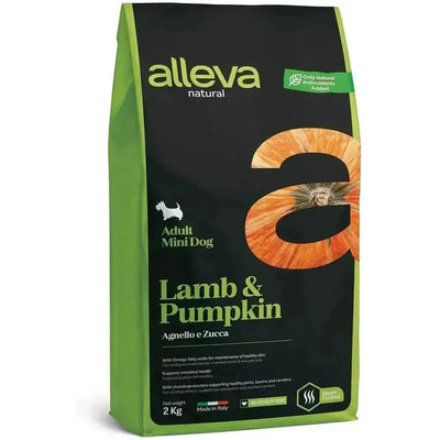 Alleva Natural Agneau & Potiron chien adulte mini