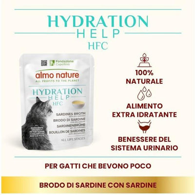 ALMO NATURE Hydratation HFC Sardine 50g