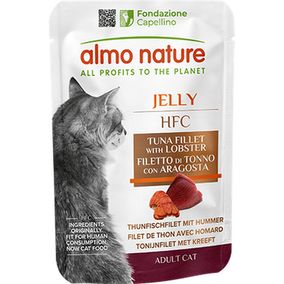 Almo nature hfc cuisine filet de thon et homard pochon