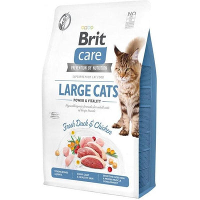 BRIT Care Cat Grain-Free Large Cats Power and Vitality Canard Poulet
