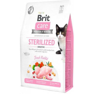 BRIT Care Cat Grain-Free Sterilized Sensitive Lapin 2kg