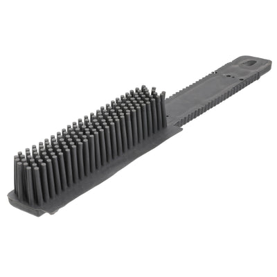 Brosse magique anti-poils Mon Ami Luki grise avec manche