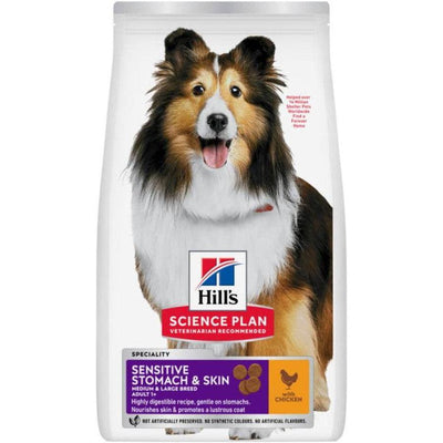 HILLS Science Plan Adult Sensitive Stomach & Skin Medium Poulet 2.5kg