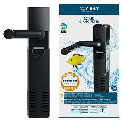 CIANO Filtre Intérieur CF80 pour Aquarium 40 à 80L