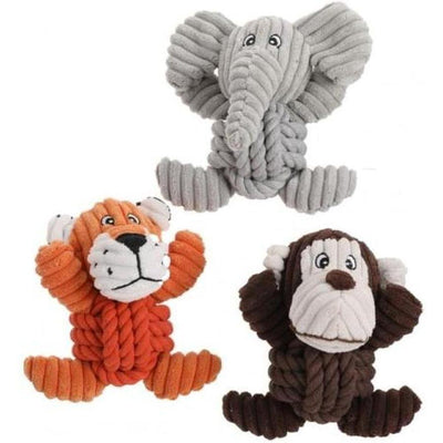 MON AMI LUKI Jouet Côtelette Sonore pour Chien et Chat Taille Unique Coloris Assortis