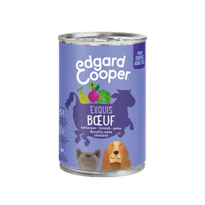 EDGARD COOPER ED&CO DOG Bœuf & Betteraves Sans Céréales Croquettes Chien Adulte 2,5kg