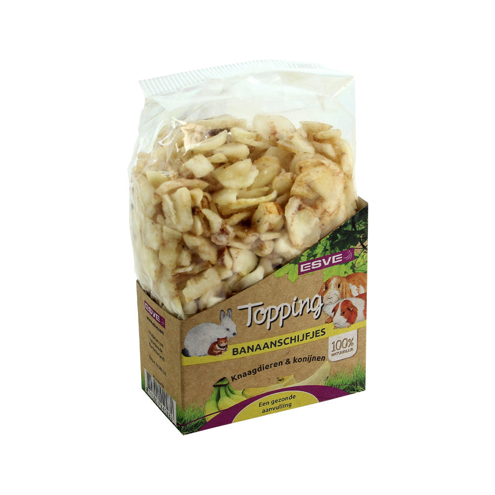 ESVE Bonbon Rongeurs Bananes Friandise Naturelle 125g