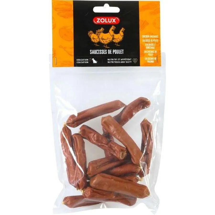 ZOLUX Saucisses Poulet 100g
