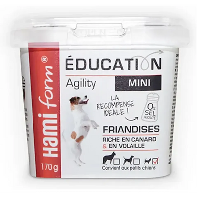 HAMIFORM H/F Friandises d'Éducation Mini Volaille et Canard 170g