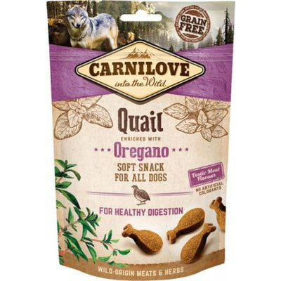 CARNILOVE Semi Humide Chien Caille & Origan 200g