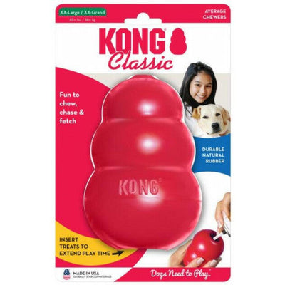 KONG Classic S Rouge Jouet pour Chien Jusqu'à 9 kg