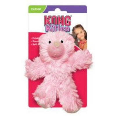 KONG Kitten Teddy Bear Jouet Peluche Chaton Multicolore