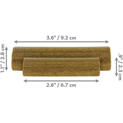 KONG Ziggies Enhanced S Friandises à mâcher pour chien et chiot Algues PhytoDent 198g