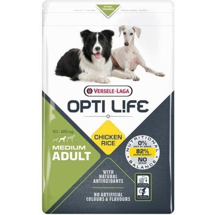 ZOOMALIN Opti Life Adult Medium Poulet Riz 12,5kg