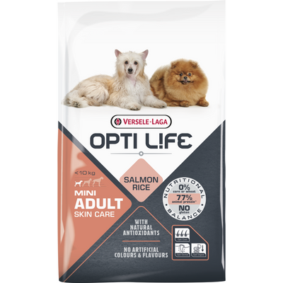 ZOOMALIN Opti Life Adult Skin Care Mini Saumon et Riz 2,5kg