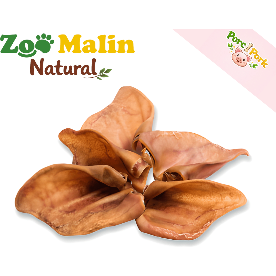 Oreille de Porc Friandise Naturelle pour Chien