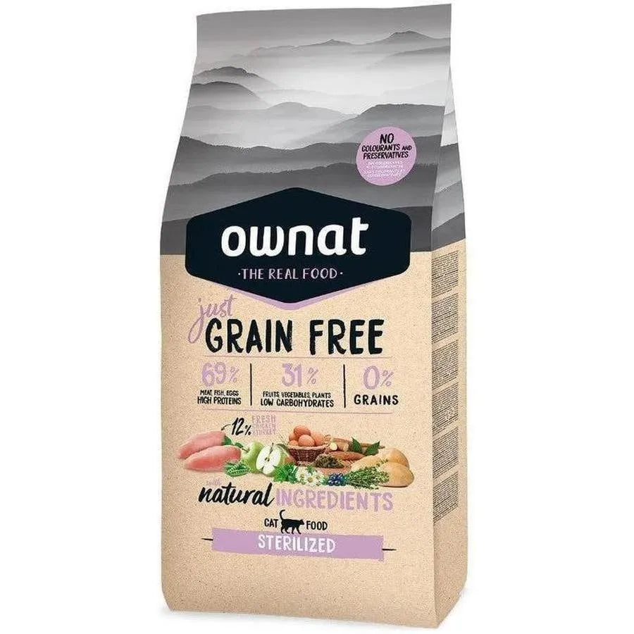 OWNAT Just Grain Free Sterilized Cat 2kg