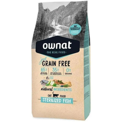 OWNAT Just Grain Free Sterilized Fish Cat 1kg