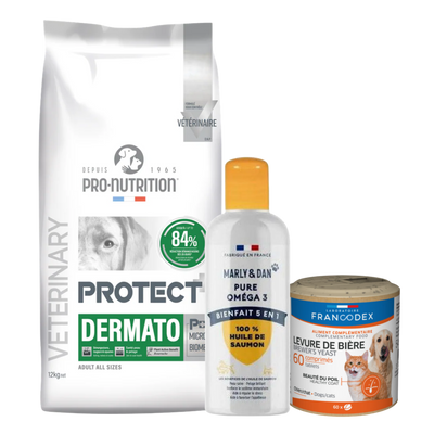 Malin Pack protect dermato 12Kg - Pack peau saine