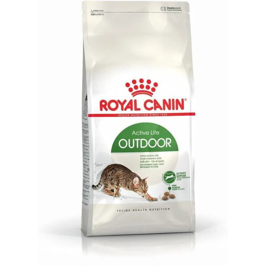 ROYAL CANIN Outdoor Croquettes pour Chat Adulte Actif 400g