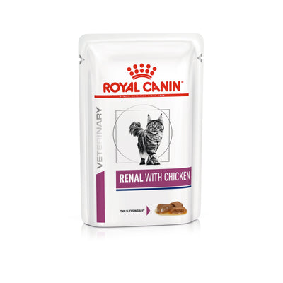Royal Canin Veterinary Chat Renal Poulet 12x85 g