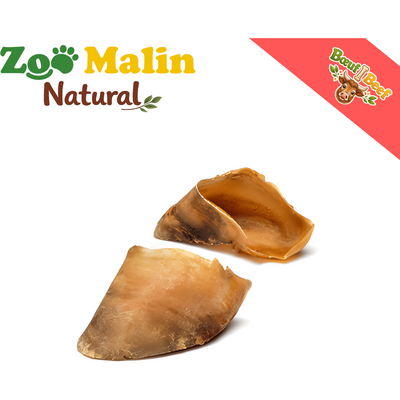 ZOOMALIN Sabot de Bœuf Évidé Friandise Naturelle pour Chien