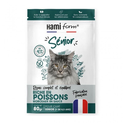 HAMIFORM Pack Complet Poulet Chat Senior 10x80g
