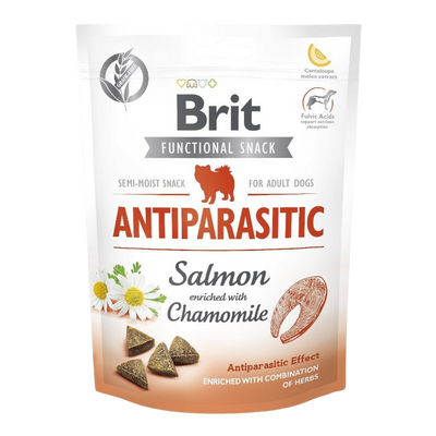 BRIT Care Dog Functional Snack Antiparasitic Saumon 150g