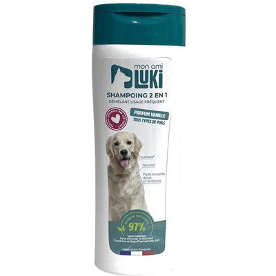 ZOOMALIN Shampoing 2 en 1 Chien Usage Fréquents Très Doux Vanille 250ml