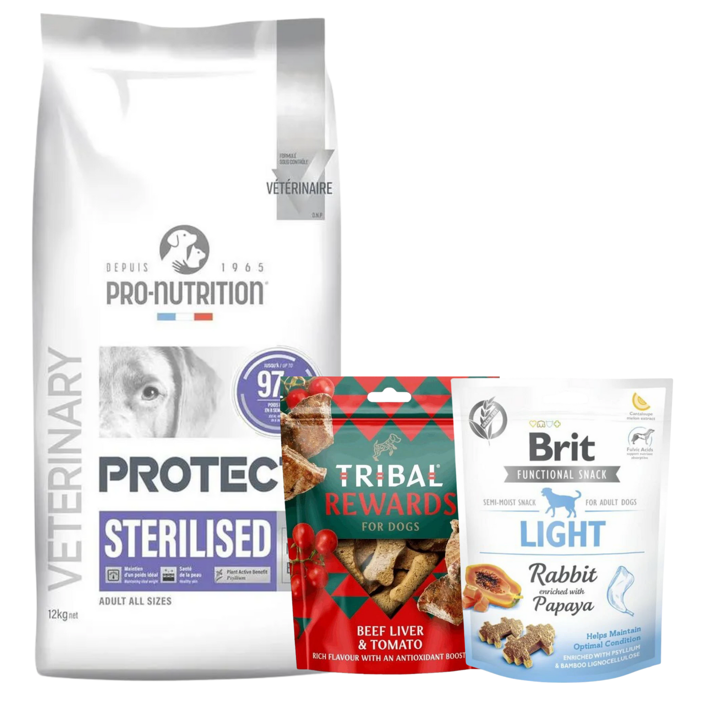 Malin bundle protect sterilized - Le pack chien stérilisé
