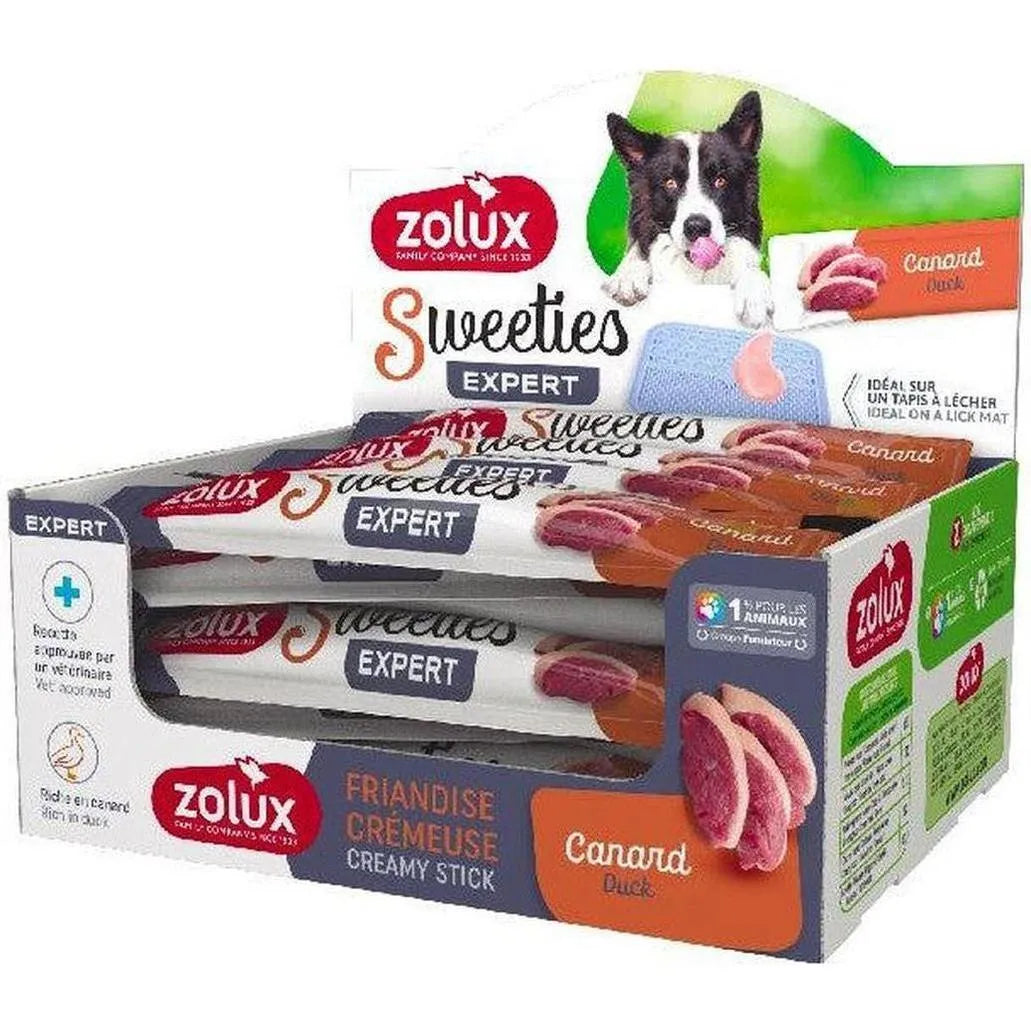 ZOLUX Stick Crème Chien Canard SWEETIES 14g