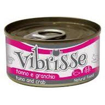 vibrisse chat thon et crabe 70gr