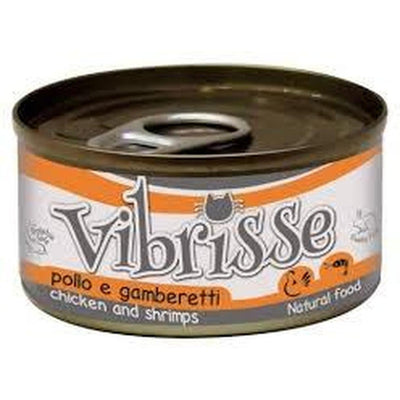 vibrisse chat poulet et crevettes 70gr