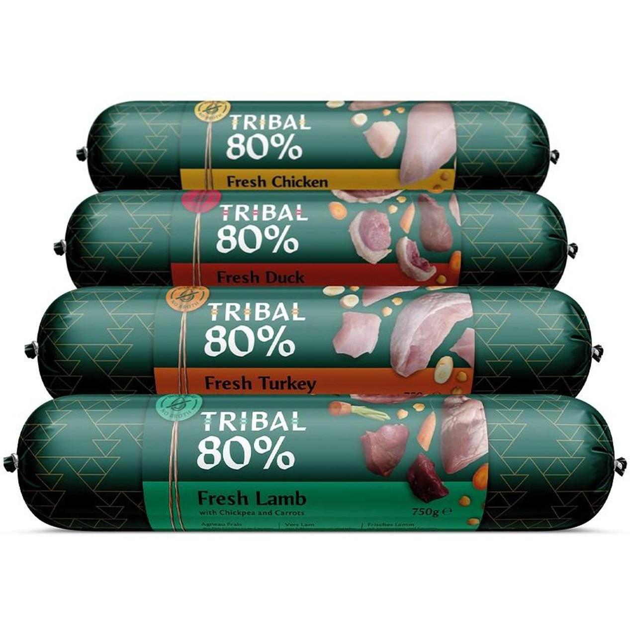 TRIBAL Dog Sausage 80% Turkey 750g