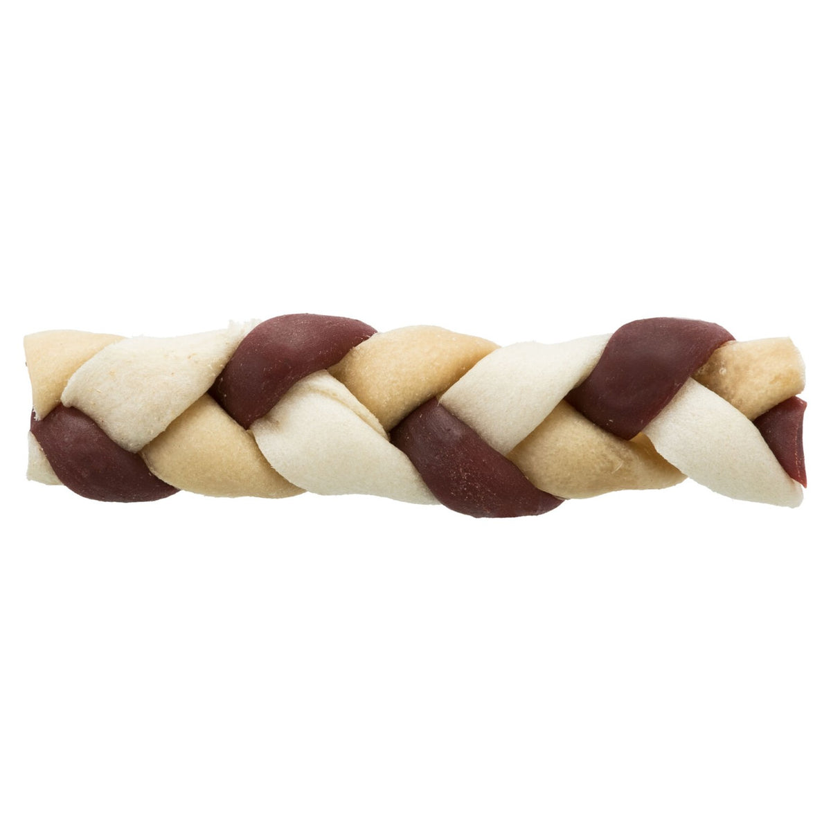TRIXIE Denta Fun Braid Bâtonnet Tressé au Bœuf pour Chien 12cm 30g
