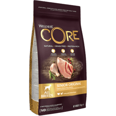 Well Core Chien Dry Croquettes-Dinde Poulet -1,8kg